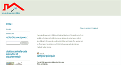 Desktop Screenshot of immobilieres-agences.fr
